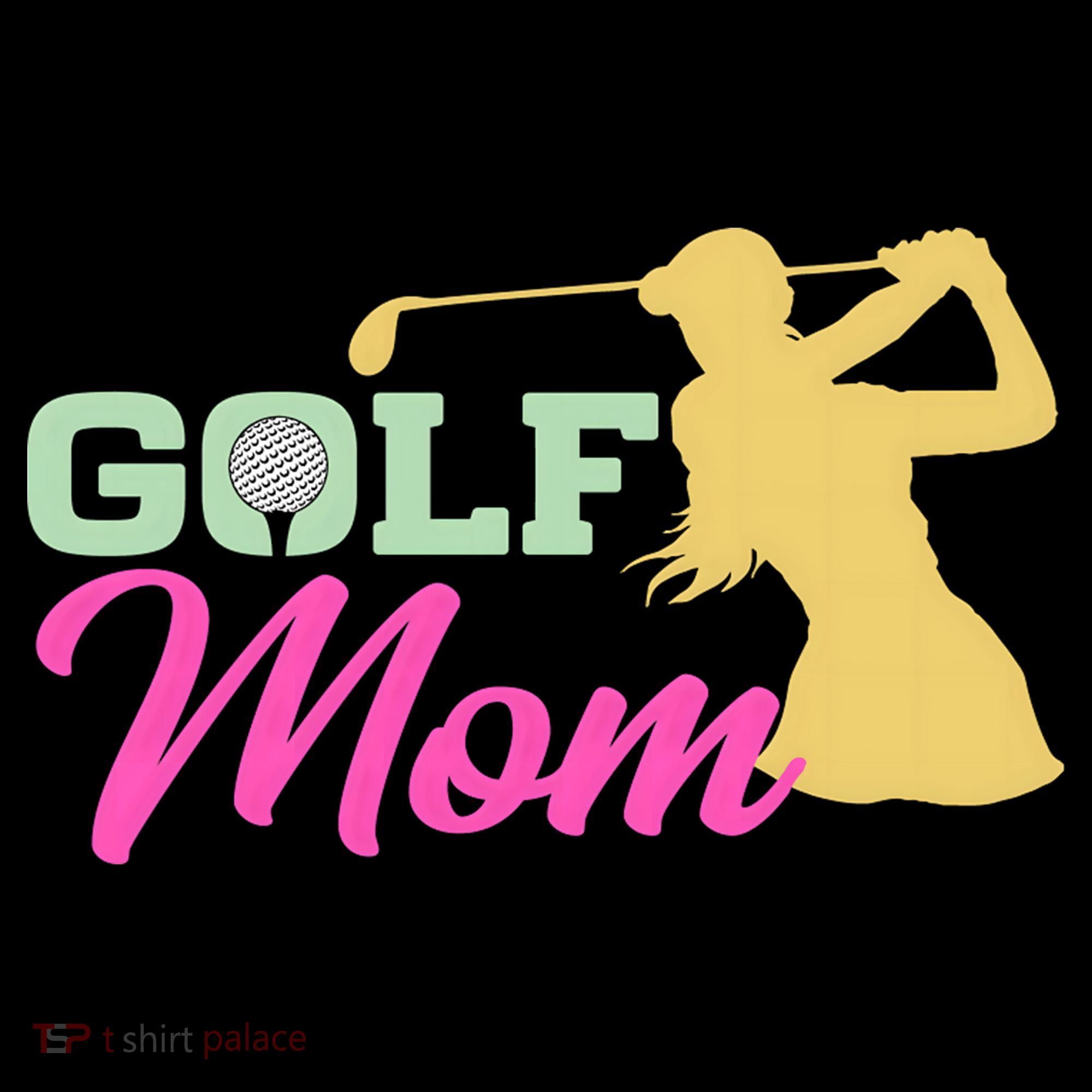 Golf Mom Plays Golf Fitted Gift For Mother's Day Ornament