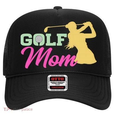 Golf Mom Plays Golf Fitted Gift For Mother's Day Hat