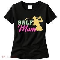 Golf Mom Plays Golf Fitted Gift For Mother's Day Women's T-Shirt thumb 0