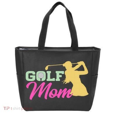 Golf Mom Plays Golf Fitted Gift For Mother's Day Tote Bag
