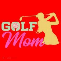 Golf Mom Plays Golf Fitted Gift For Mother's Day Santa Hat thumb 1