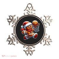 Gingerbread Man Playing Basketball Christmas Xmas Ornament thumb 0