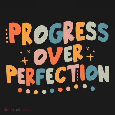 Growth Mindset Progress Over Perfection Back To School Retro Cooling Performance Crew T-Shirt