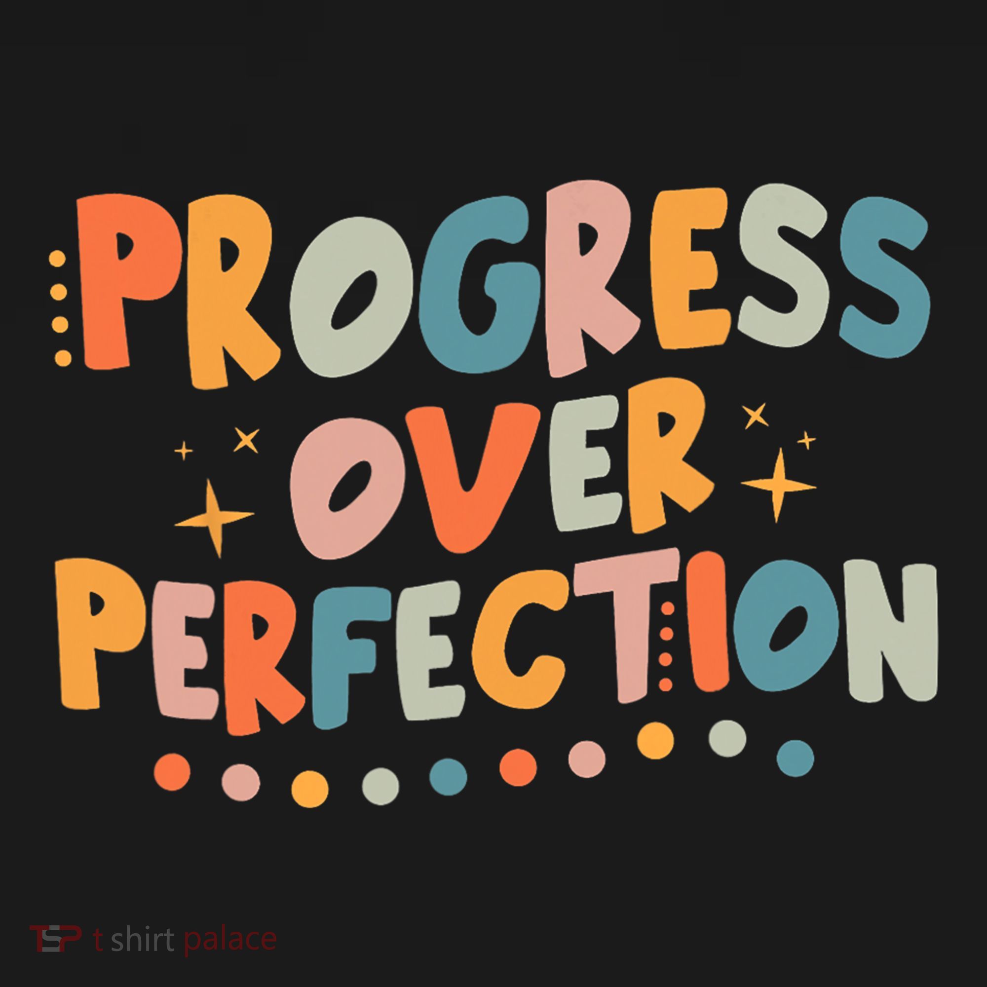 Growth Mindset Progress Over Perfection Back To School Retro Long Sleeve Shirt