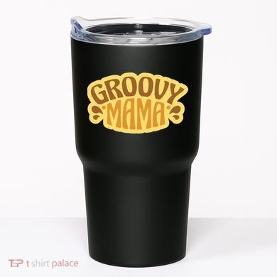 Groovy Mama Retro Tumbler
