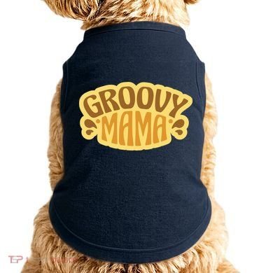 Groovy Mama Retro Doggie Tank