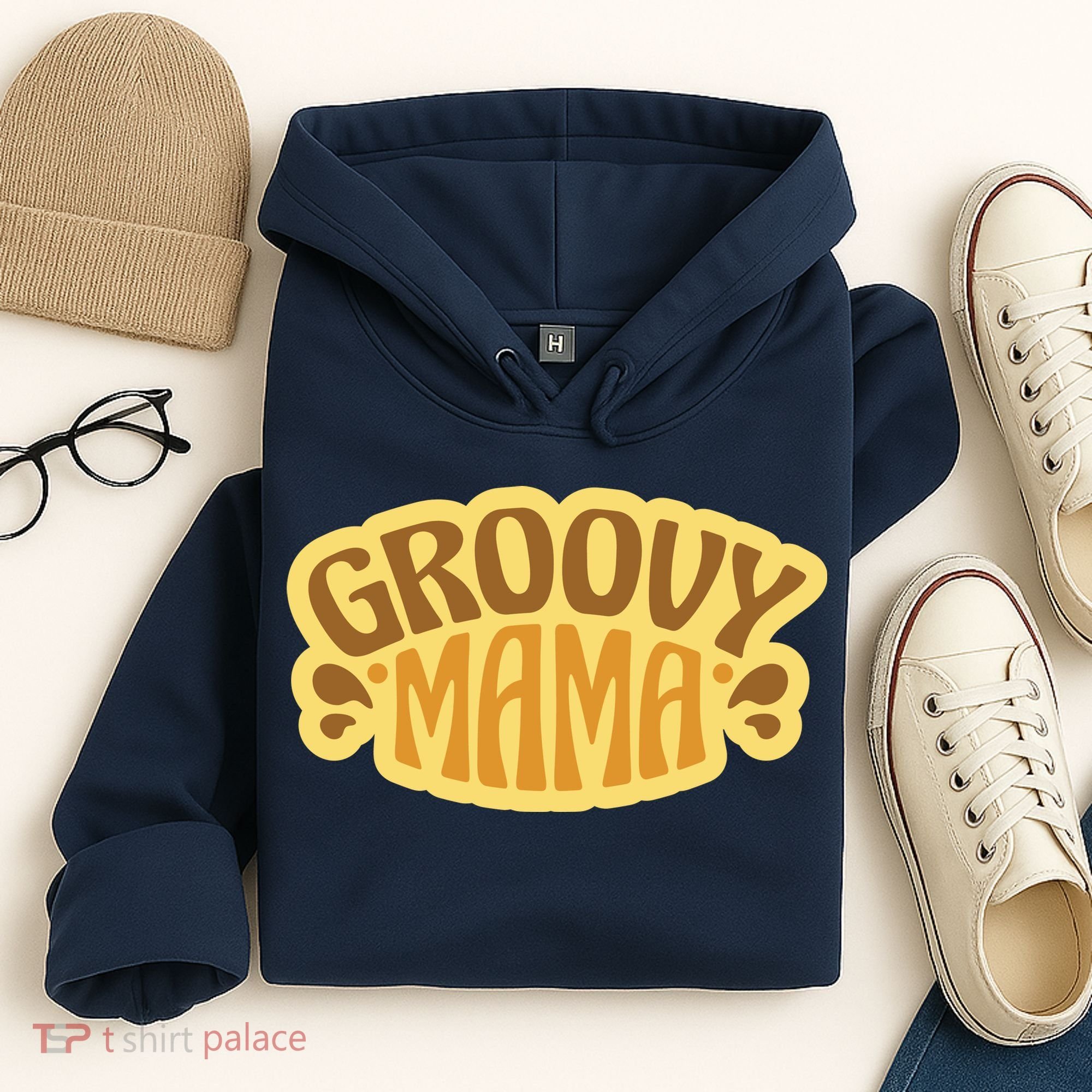Groovy Mama Retro Hoodie