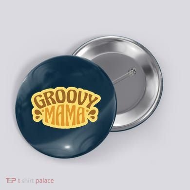 Groovy Mama Retro Button