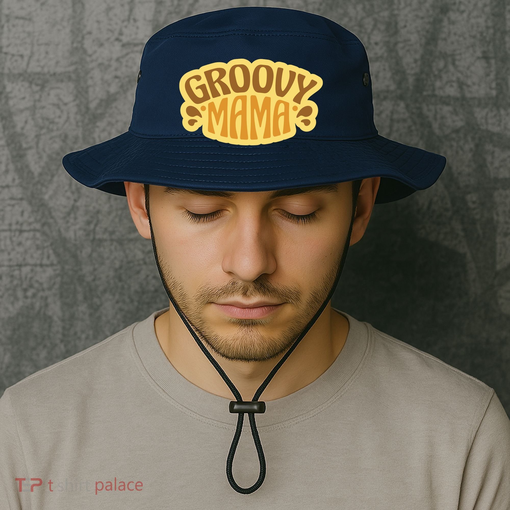 Groovy Mama Retro Bucket Hat