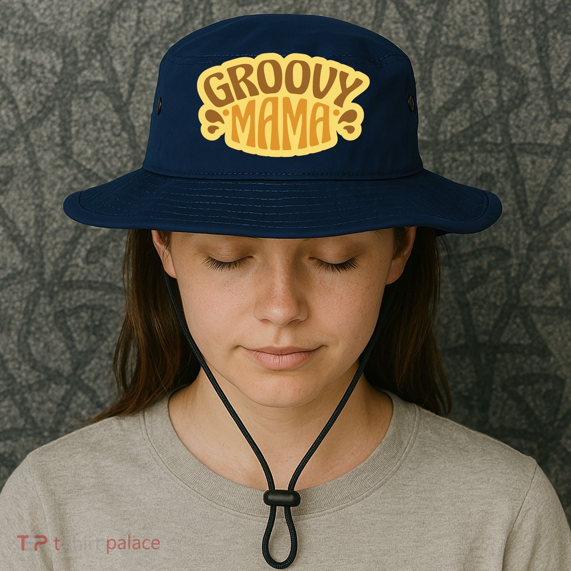 Groovy Mama Retro Bucket Hat