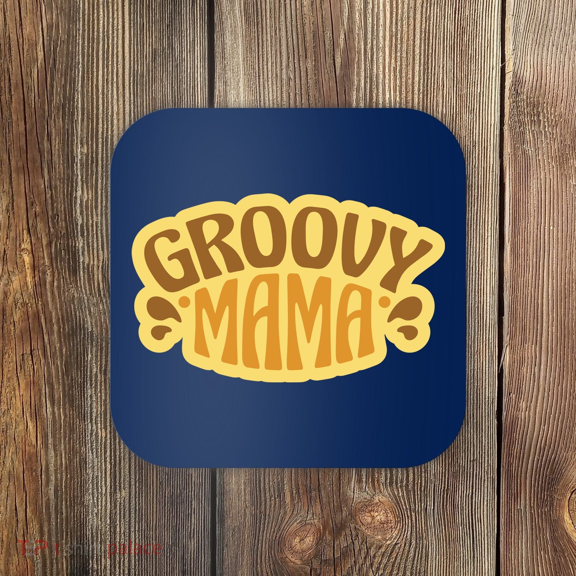 Groovy Mama Retro Coaster