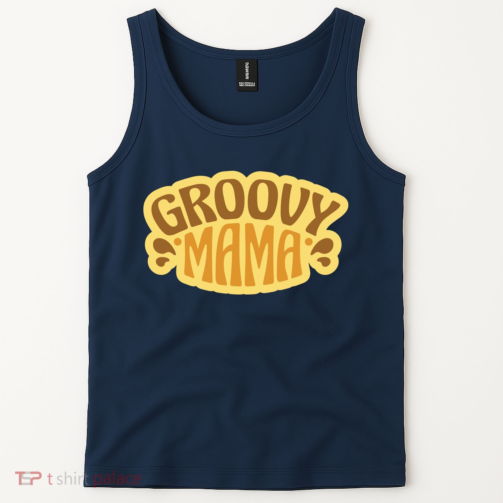 Groovy Mama Retro Tank Top