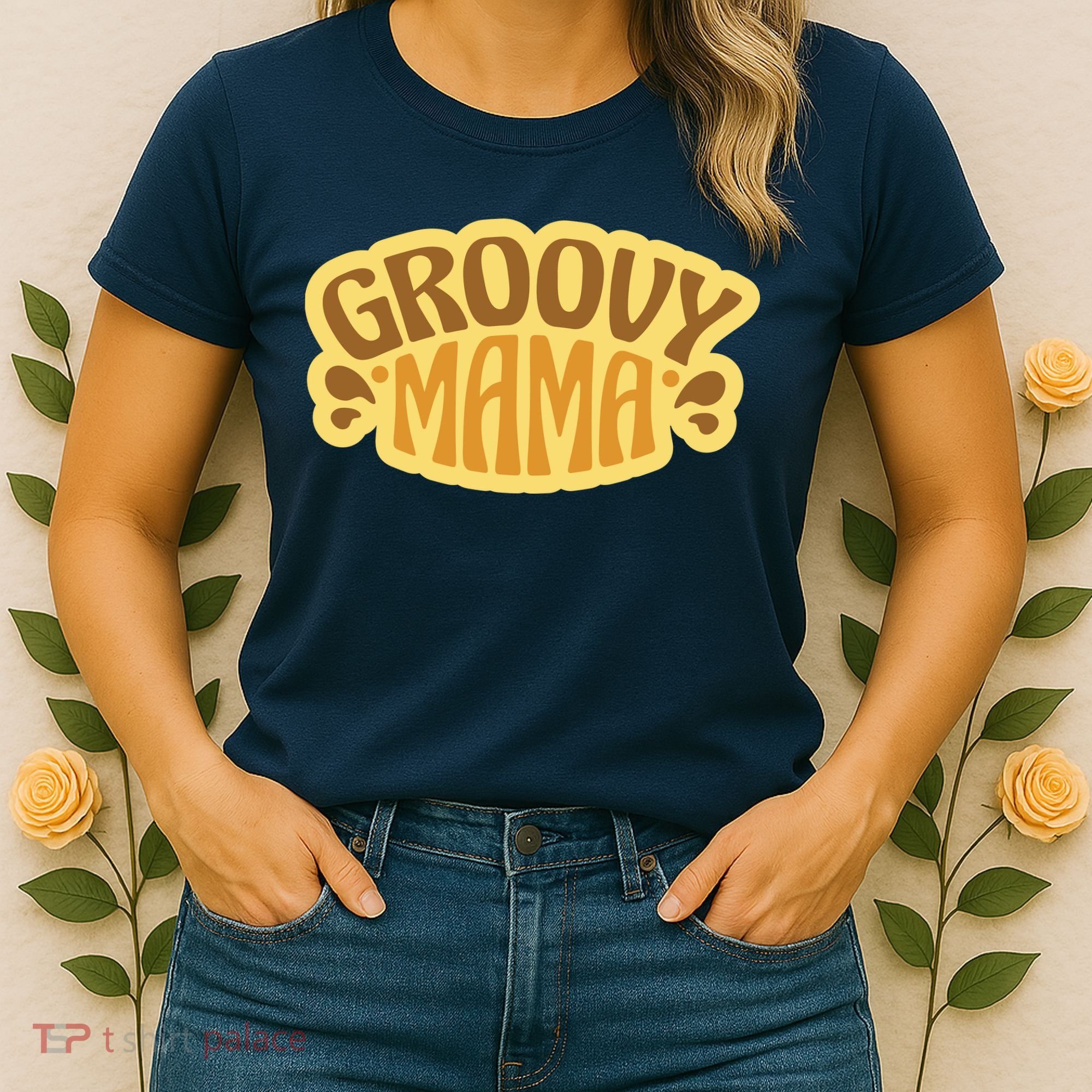 Groovy Mama Retro Women's T-Shirt