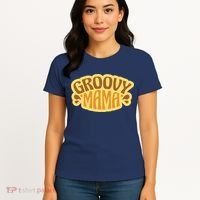 Groovy Mama Retro Women's T-Shirt thumb 4