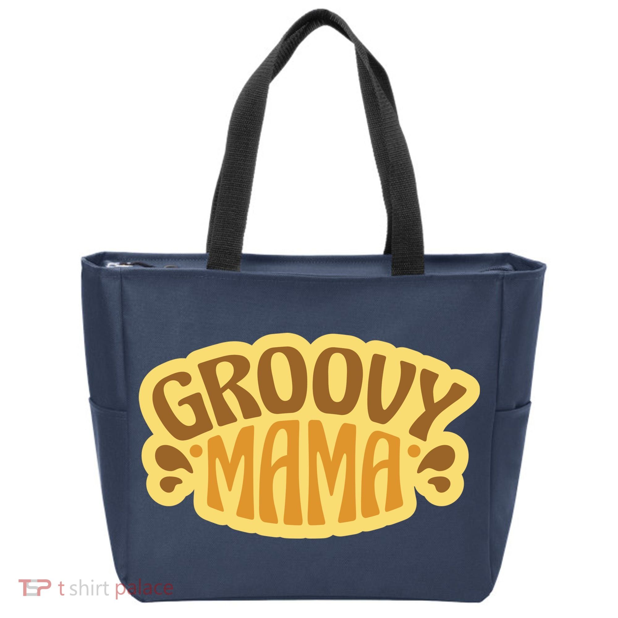 Groovy Mama Retro Tote Bag