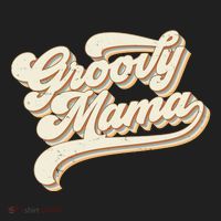 Groovy Mama Retro Cute Gift Beanie thumb 2