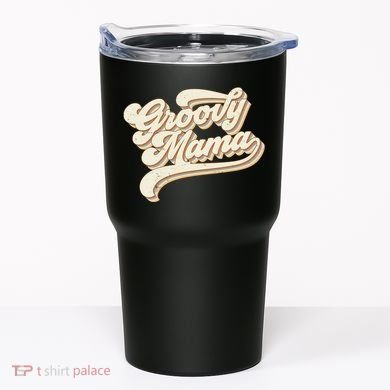 Groovy Mama Retro Cute Gift Tumbler