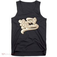Groovy Mama Retro Cute Gift Tank Top thumb 0