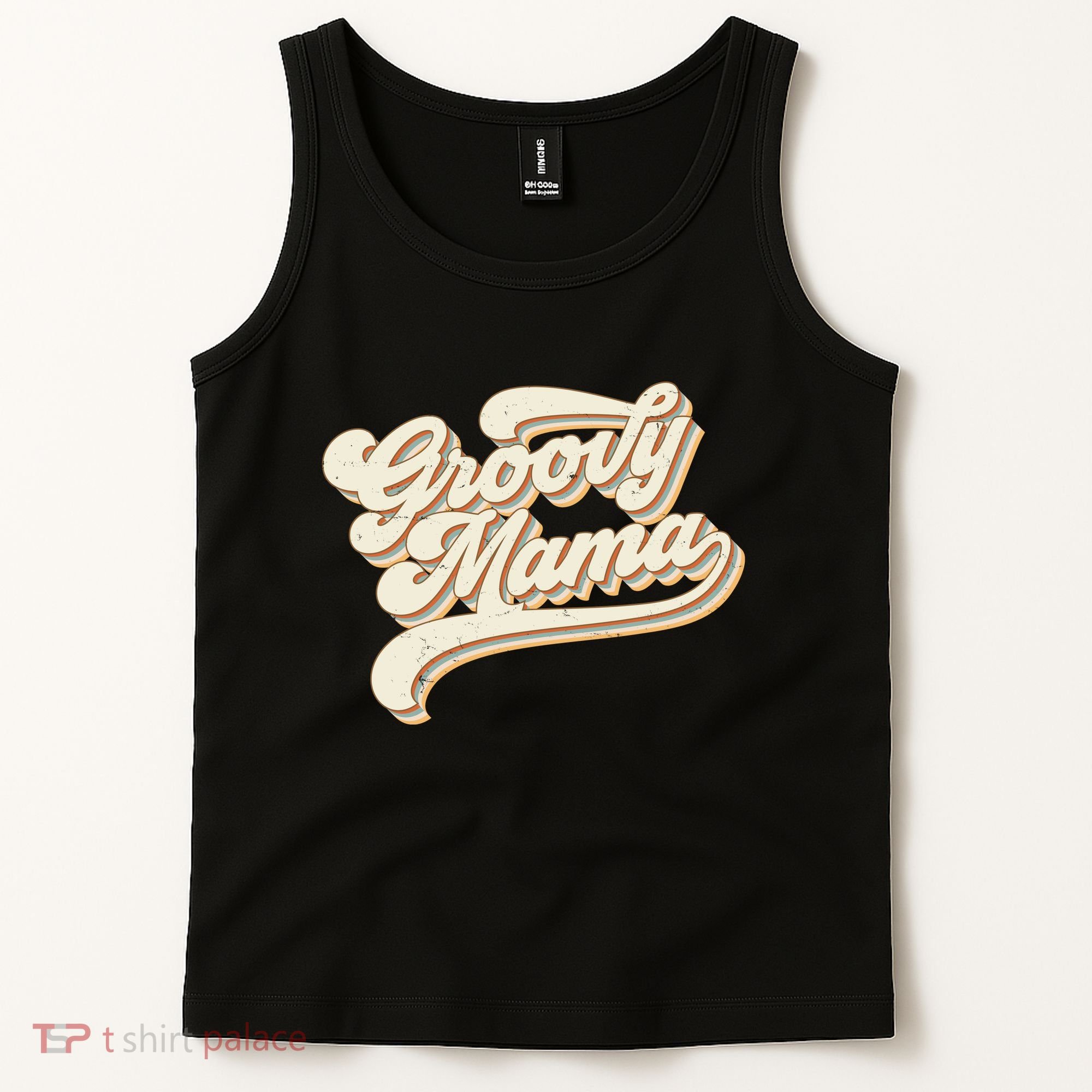 Groovy Mama Retro Cute Gift Tank Top