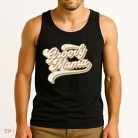 Groovy Mama Retro Cute Gift Tank Top thumb 3