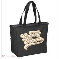 Groovy Mama Retro Cute Gift Tote Bag thumb 2