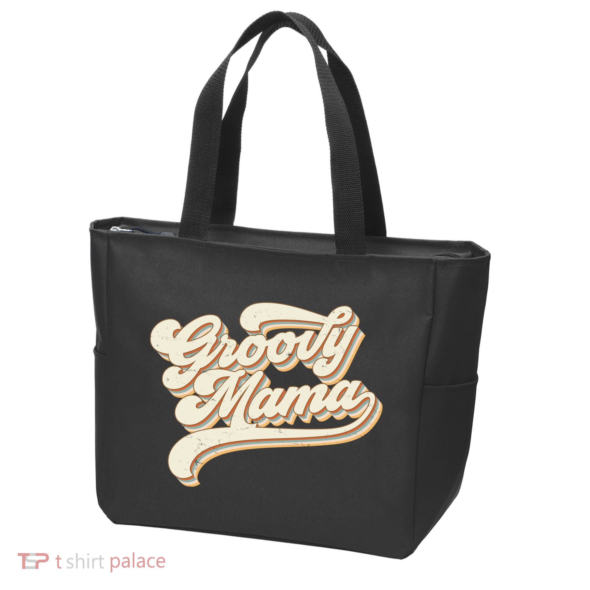 Groovy Mama Retro Cute Gift Tote Bag