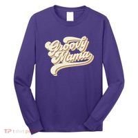 Groovy Mama Retro Cute Gift Long Sleeve Shirt thumb 0