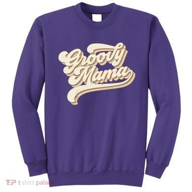 Groovy Mama Retro Cute Gift Sweatshirt