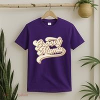 Groovy Mama Retro Cute Gift T-Shirt thumb 2