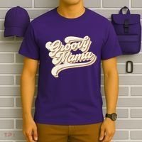 Groovy Mama Retro Cute Gift T-Shirt thumb 6