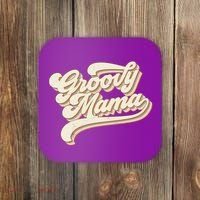 Groovy Mama Retro Cute Gift Coaster thumb 0