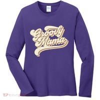 Groovy Mama Retro Cute Gift Women's Long Sleeve Shirt thumb 0