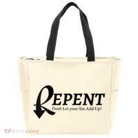 Gifts Making Room Repent Dont Let Your Sin Add Up Tote Bag thumb 0