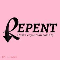 Gifts Making Room Repent Dont Let Your Sin Add Up Coaster thumb 2