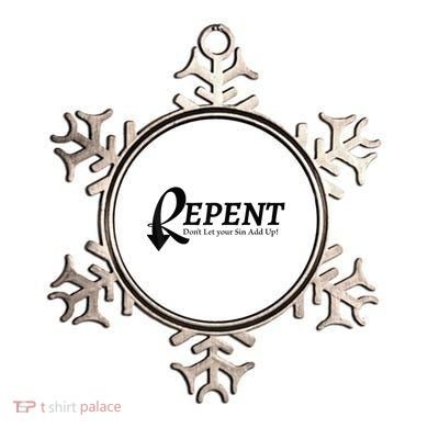 Gifts Making Room Repent Dont Let Your Sin Add Up Ornament