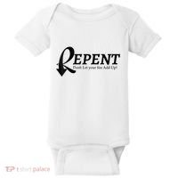 Gifts Making Room Repent Dont Let Your Sin Add Up Baby Bodysuit thumb 0