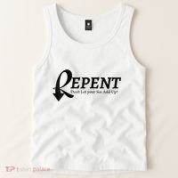 Gifts Making Room Repent Dont Let Your Sin Add Up Tank Top thumb 2