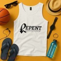 Gifts Making Room Repent Dont Let Your Sin Add Up Tank Top thumb 4