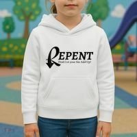 Gifts Making Room Repent Dont Let Your Sin Add Up Kids Hoodie thumb 3