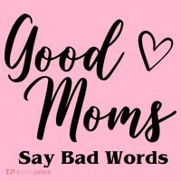 Good Moms Say Bad Words Funny Gift Visor thumb 3
