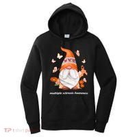 Gnome Multiple Sclerosis Awareness Orange Ribbon Gnome MS Warrior Women's Hoodie thumb 0