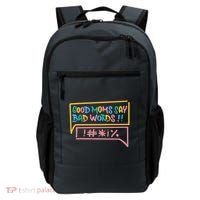 Good Moms Say Bad Words Cursing Backpack thumb 0