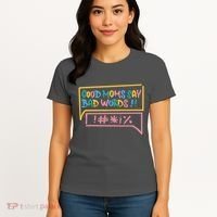 Good Moms Say Bad Words Cursing Women's T-Shirt thumb 4