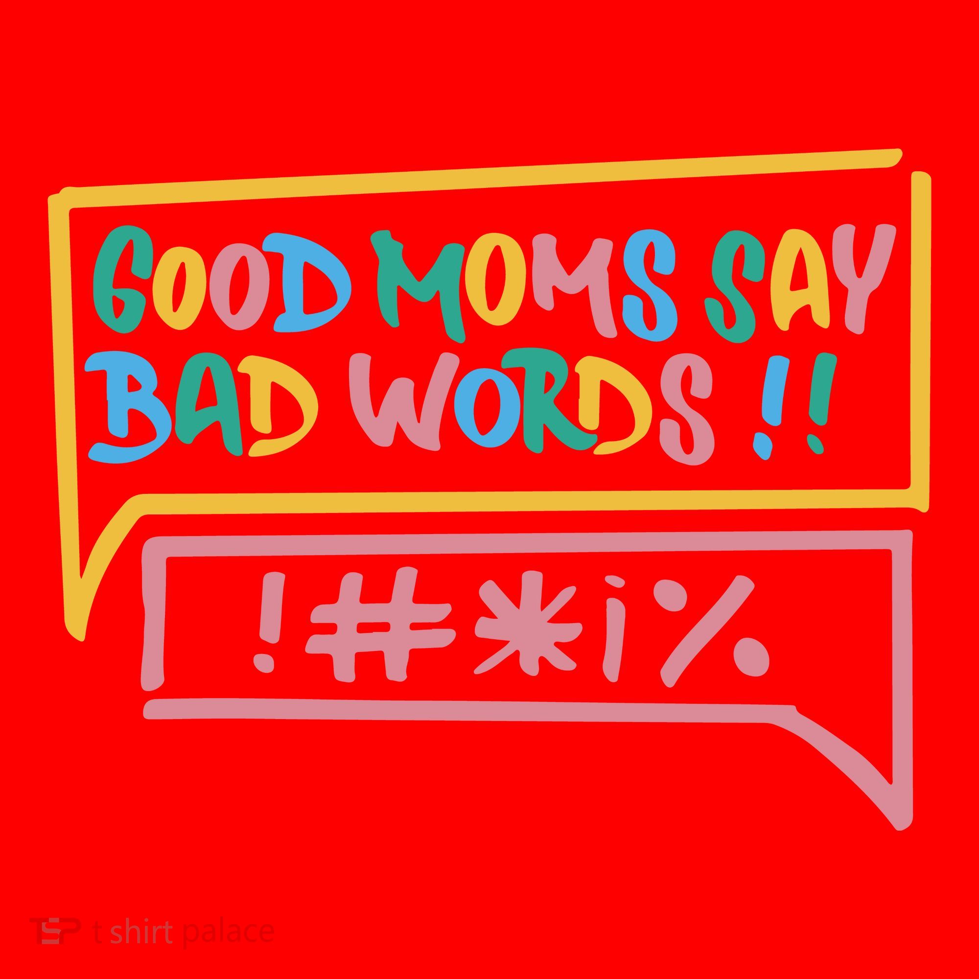 Good Moms Say Bad Words Cursing Santa Hat