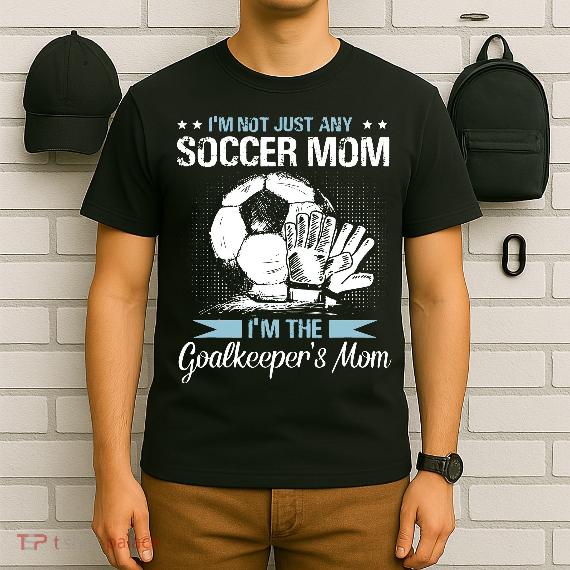 Goalkeeper Mom Shirt Soccer Goalie Mama Mothers Day Women T-Shirt