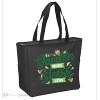 Garden More Stress Less Tote Bag thumb 2
