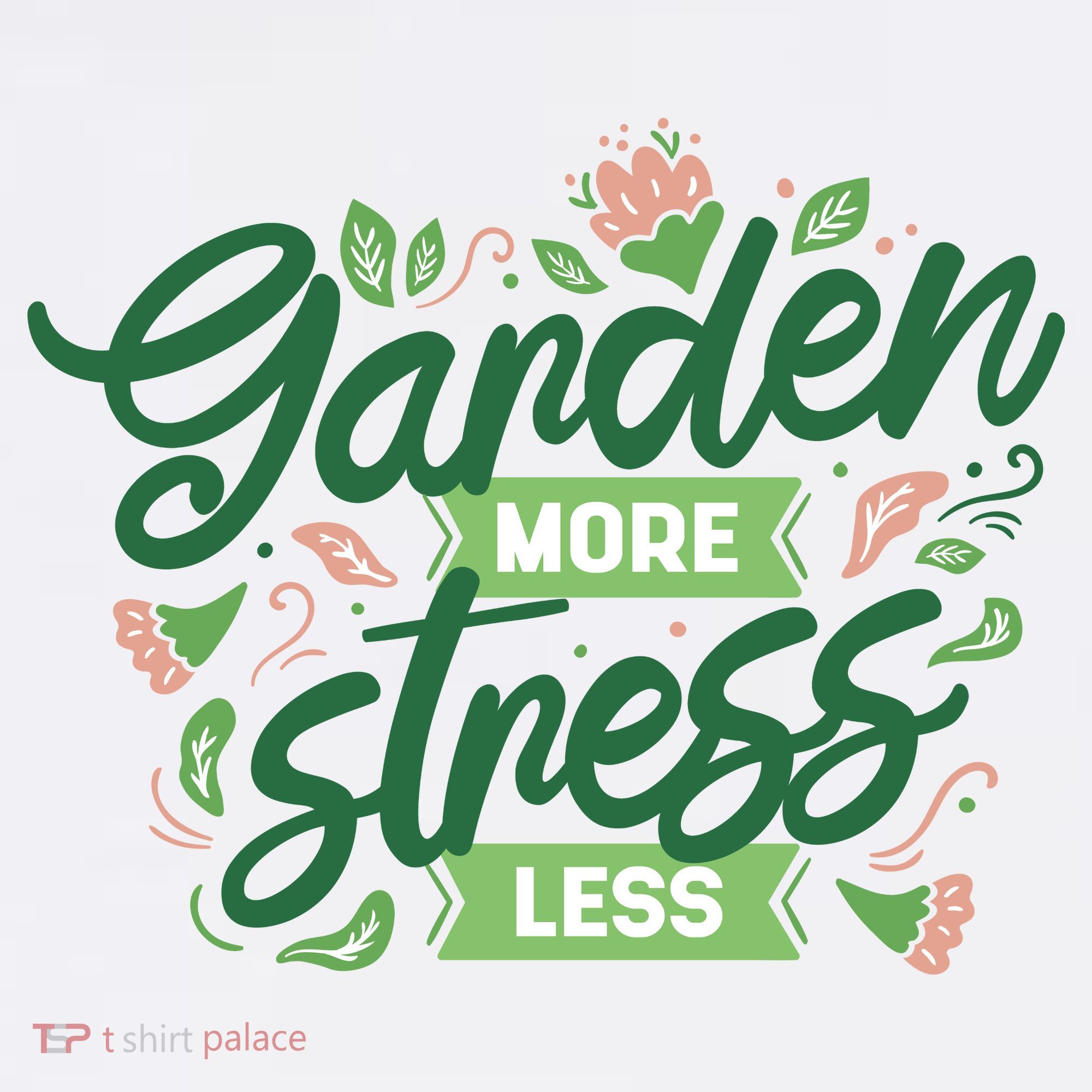 Garden More Stress Less USA-Made Doggie Bandana