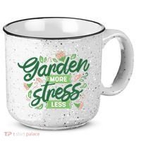 Garden More Stress Less 15oz Campfire Ceramic Mug thumb 0