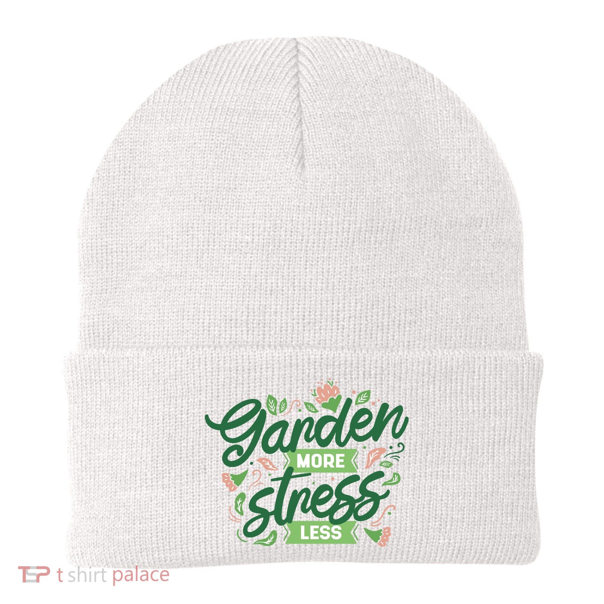 Garden More Stress Less Beanie