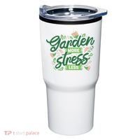 Garden More Stress Less Tumbler thumb 0